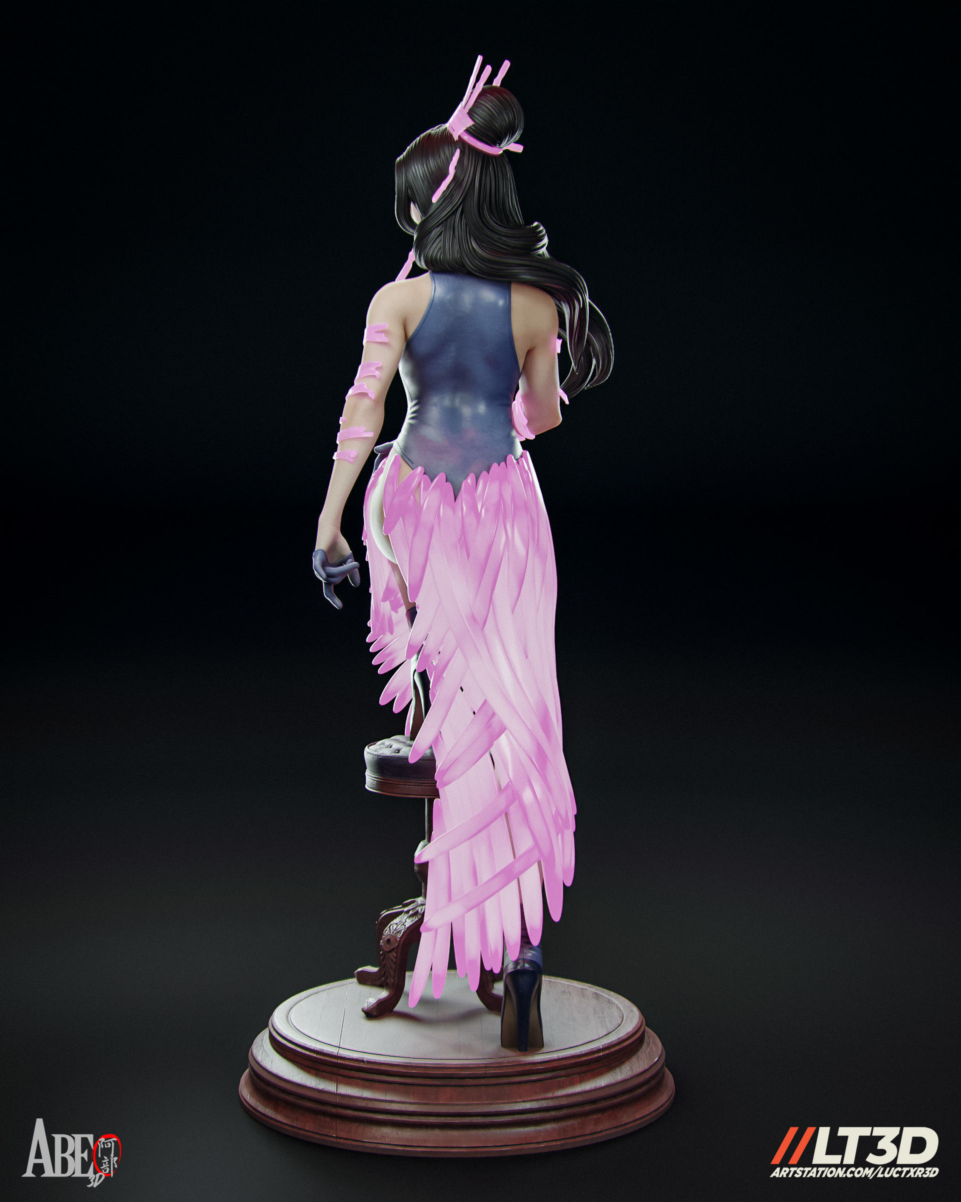 Psylocke Hellfire Gala 3D print model_3
