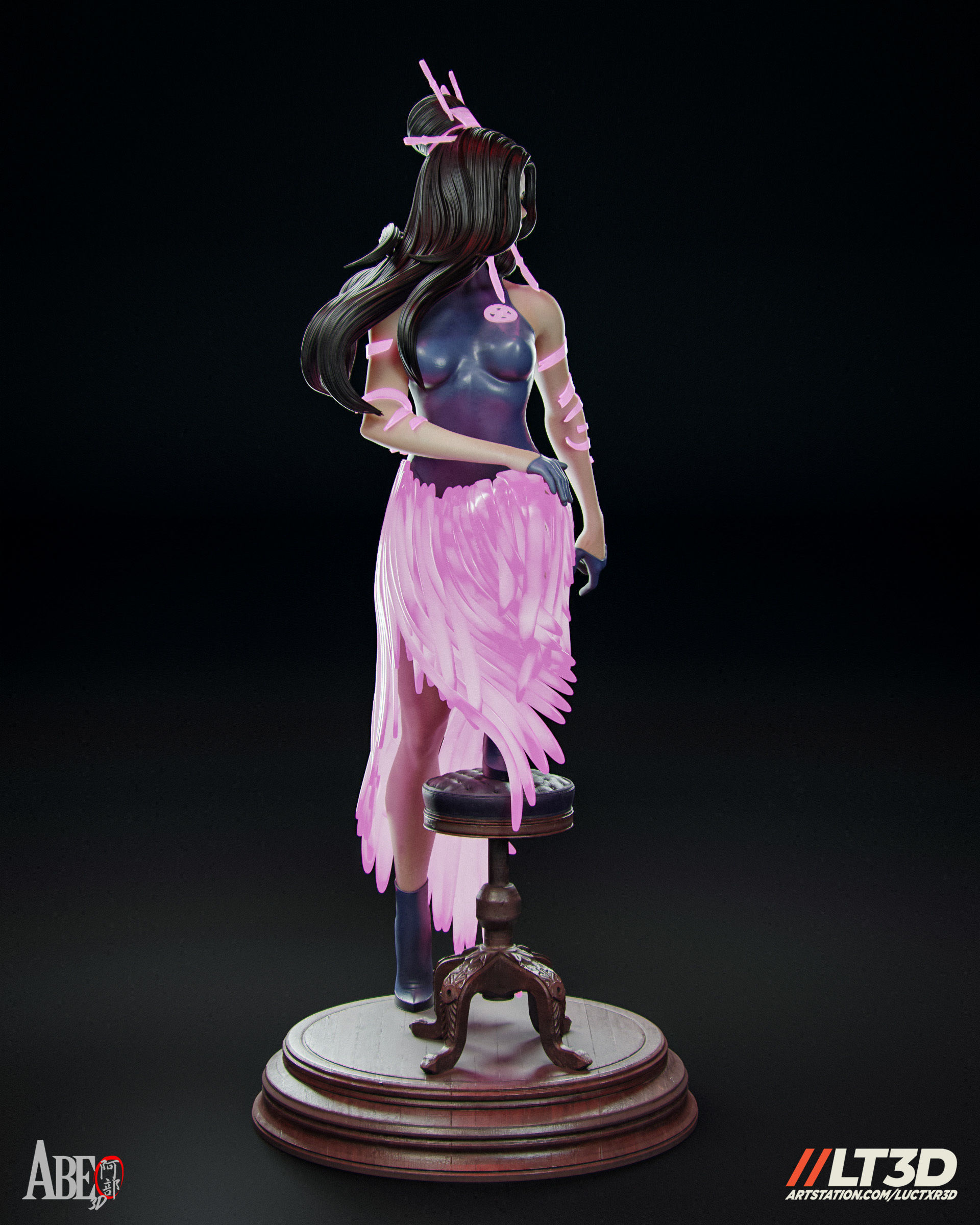 Psylocke Hellfire Gala 3D print model_1