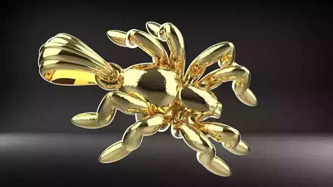 Spider Pendant Necklace Charm Bracelet Jewelry