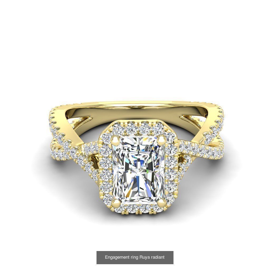 165 ENGAGEMENT RINGS  3D Model Collection_179