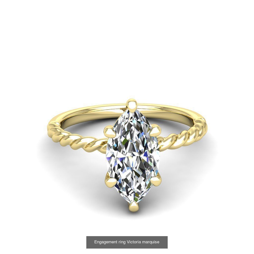 165 ENGAGEMENT RINGS  3D Model Collection_193