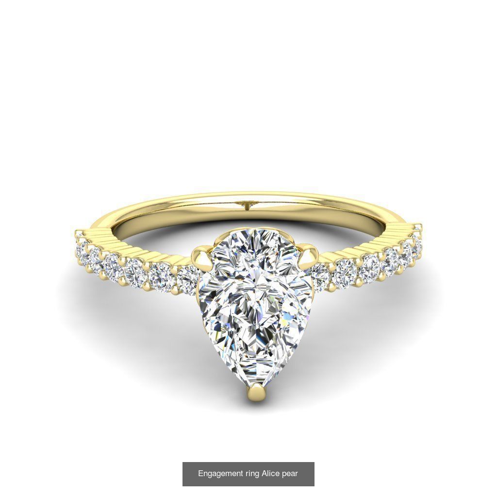 165 ENGAGEMENT RINGS  3D Model Collection_145