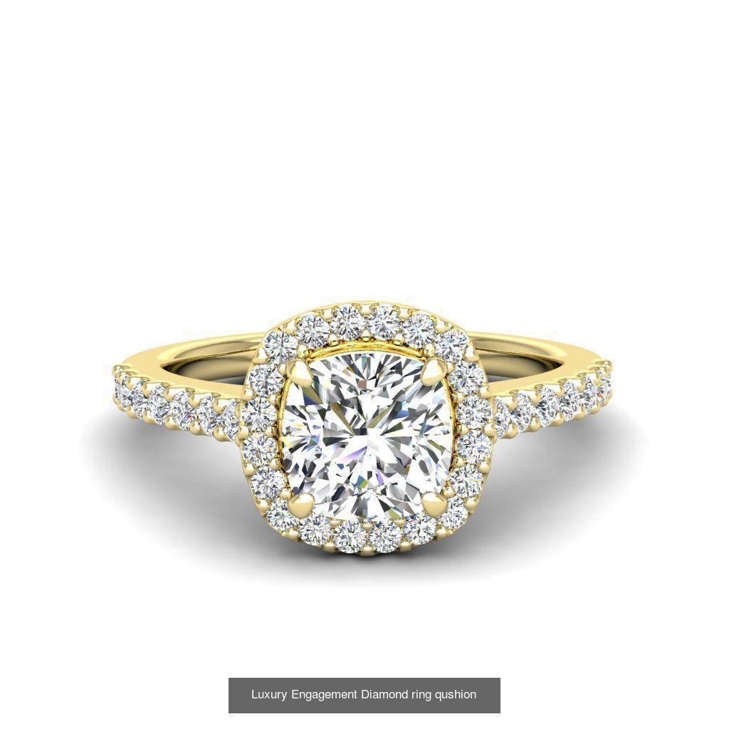 165 ENGAGEMENT RINGS  3D Model Collection_46