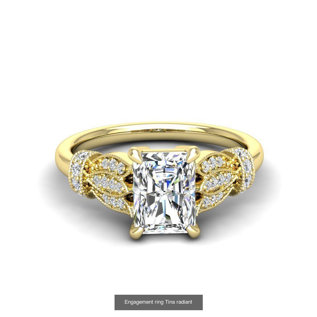 165 ENGAGEMENT RINGS  3D Model Collection_169