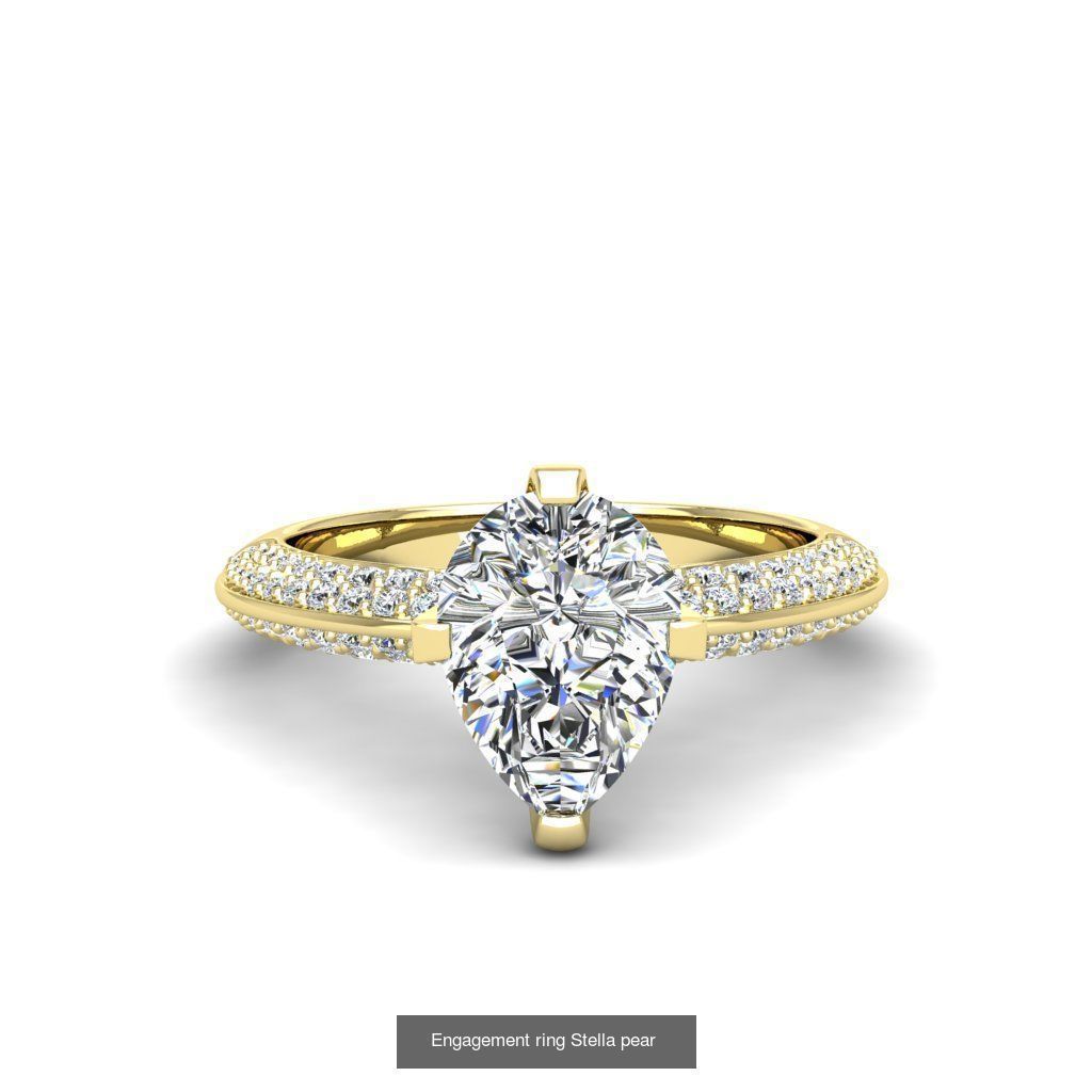 165 ENGAGEMENT RINGS  3D Model Collection_65
