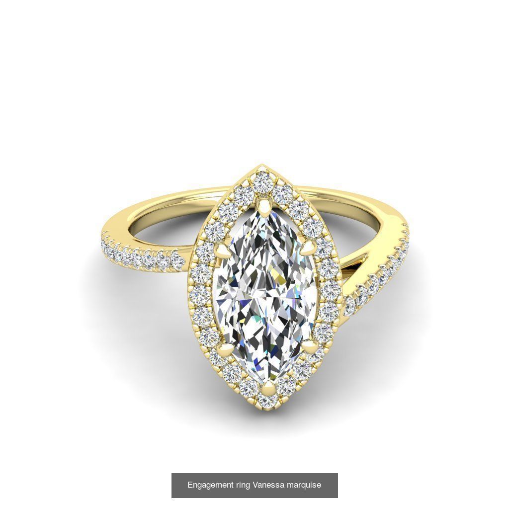 165 ENGAGEMENT RINGS  3D Model Collection_183