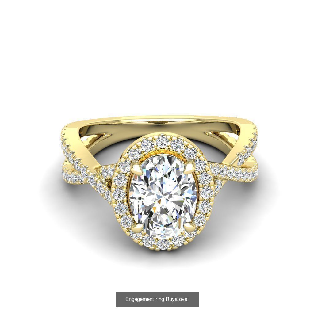 165 ENGAGEMENT RINGS  3D Model Collection_174
