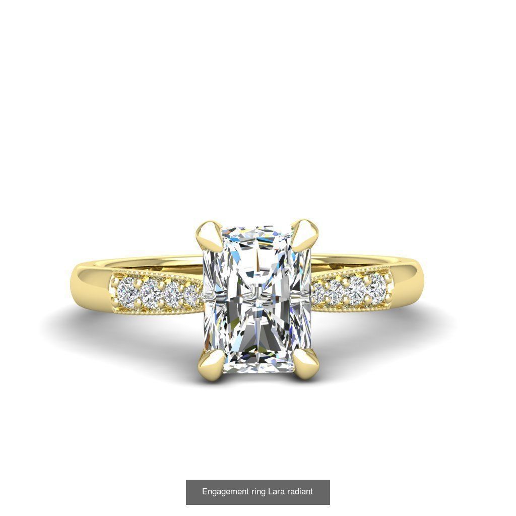 165 ENGAGEMENT RINGS  3D Model Collection_89