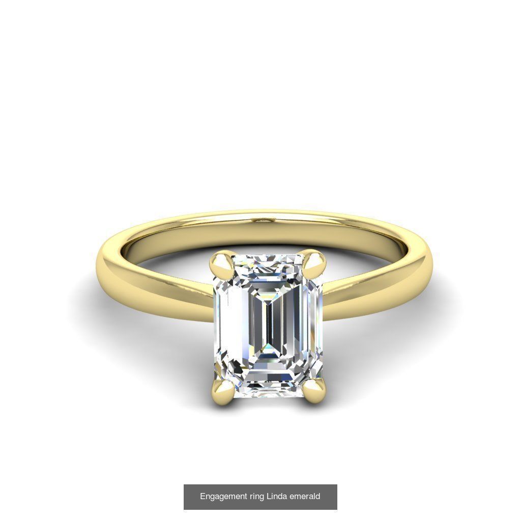165 ENGAGEMENT RINGS  3D Model Collection_127