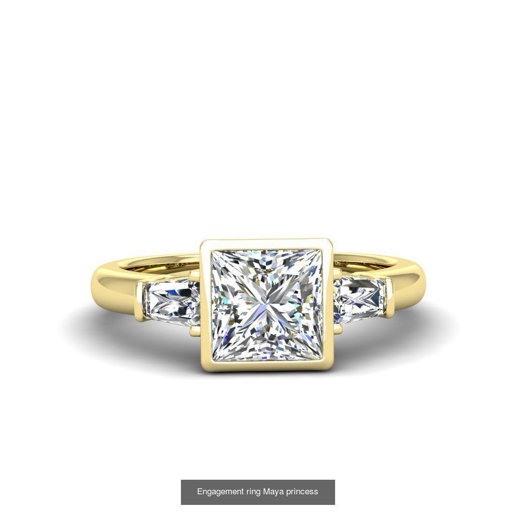 165 ENGAGEMENT RINGS  3D Model Collection_78