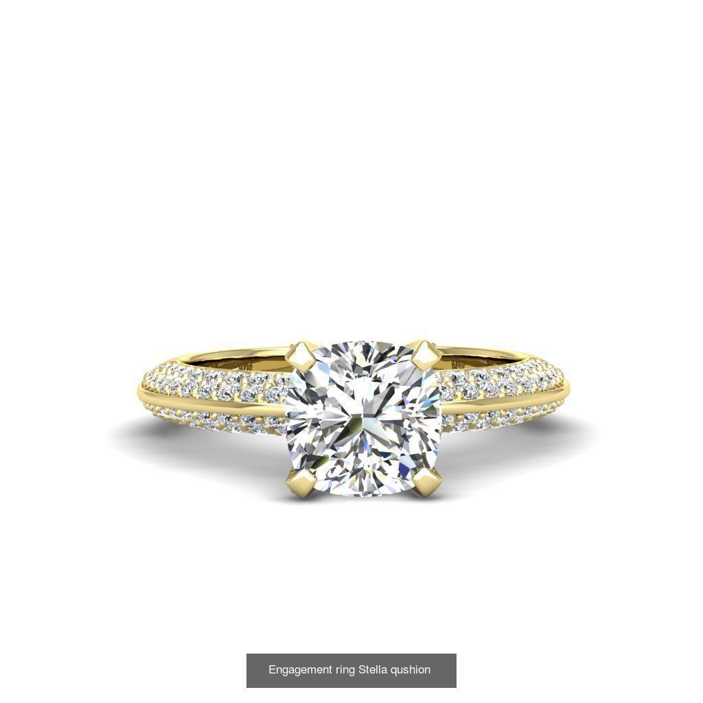 165 ENGAGEMENT RINGS  3D Model Collection_66