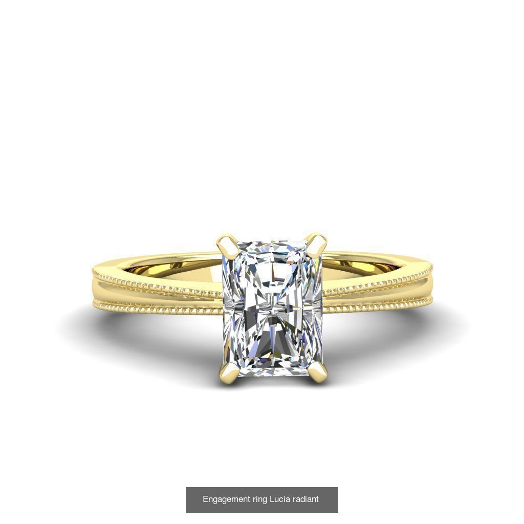 165 ENGAGEMENT RINGS  3D Model Collection_58