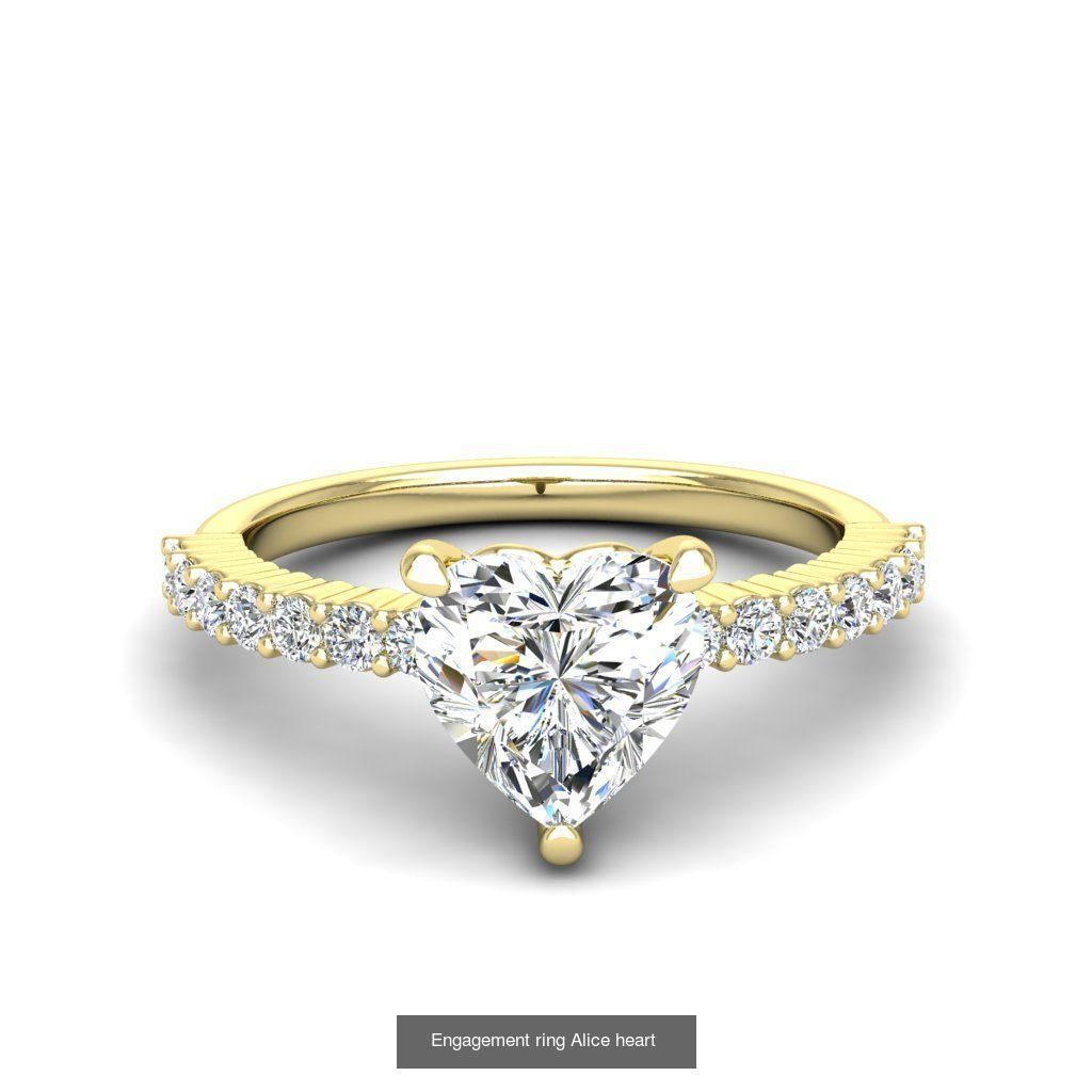 165 ENGAGEMENT RINGS  3D Model Collection_142
