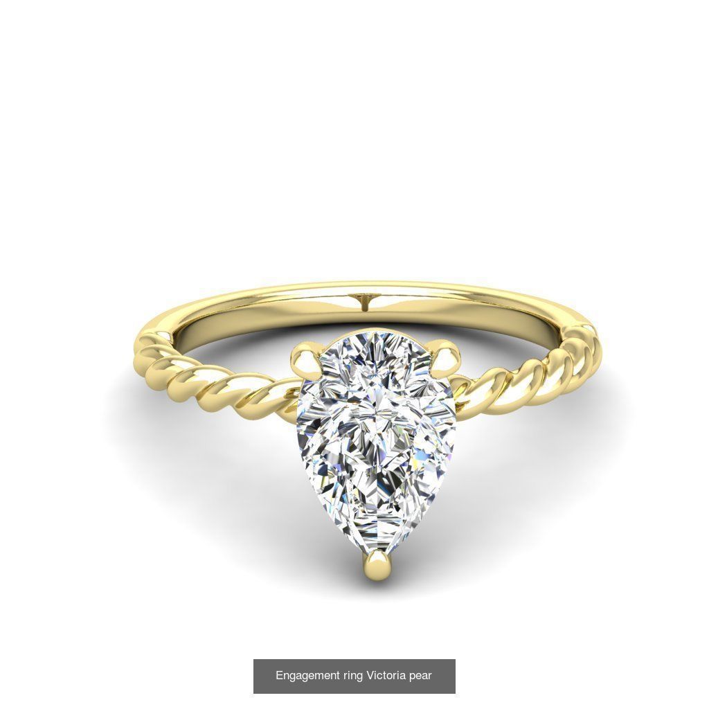 165 ENGAGEMENT RINGS  3D Model Collection_195