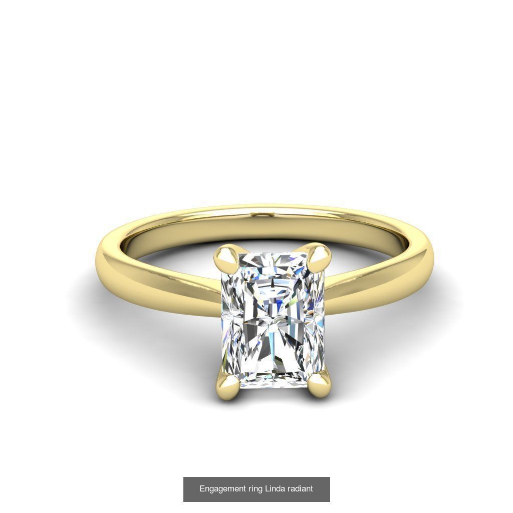 165 ENGAGEMENT RINGS  3D Model Collection_129