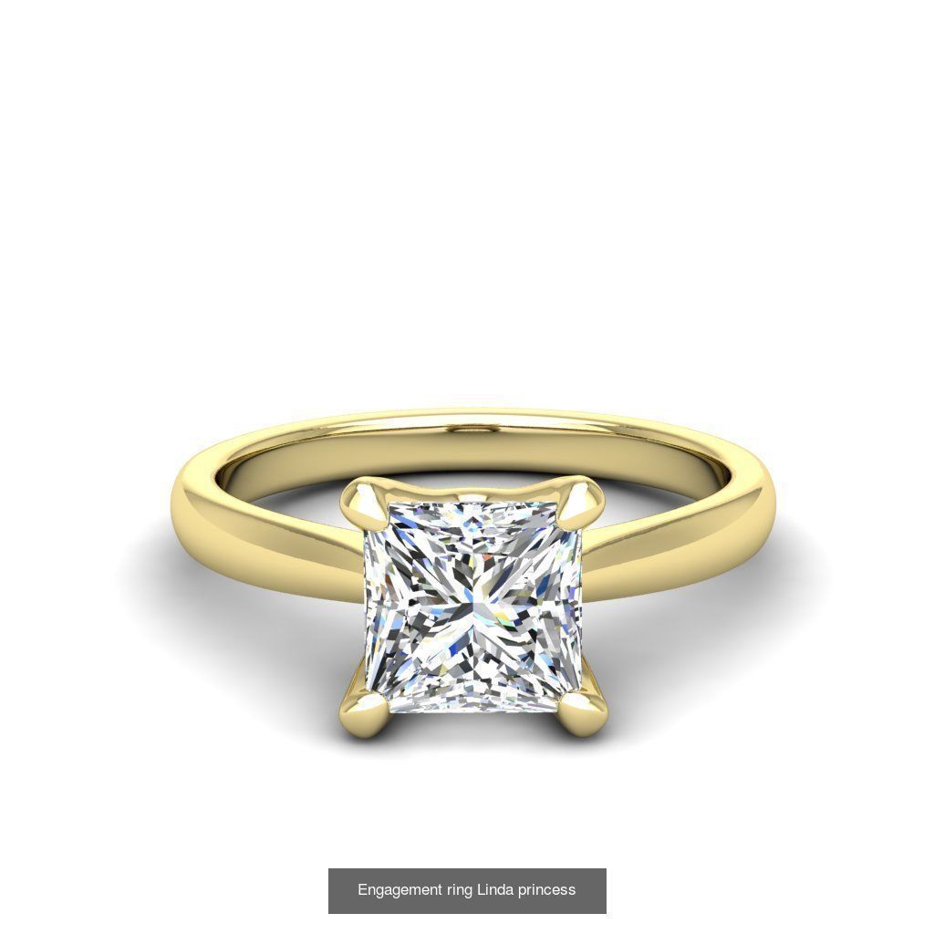 165 ENGAGEMENT RINGS  3D Model Collection_128