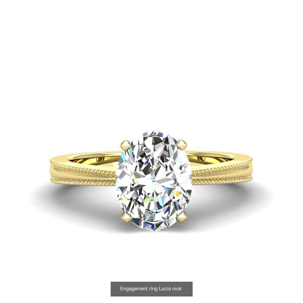 165 ENGAGEMENT RINGS  3D Model Collection_53