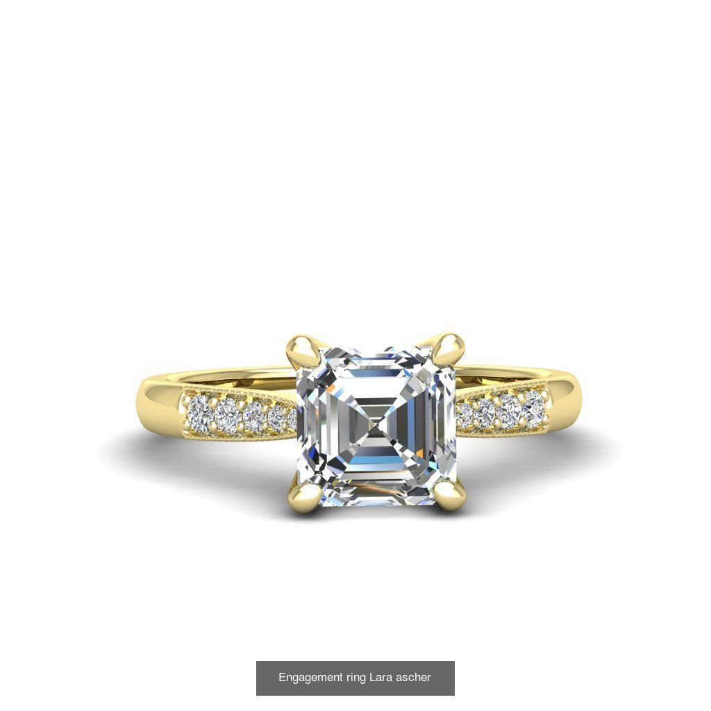 165 ENGAGEMENT RINGS  3D Model Collection_81