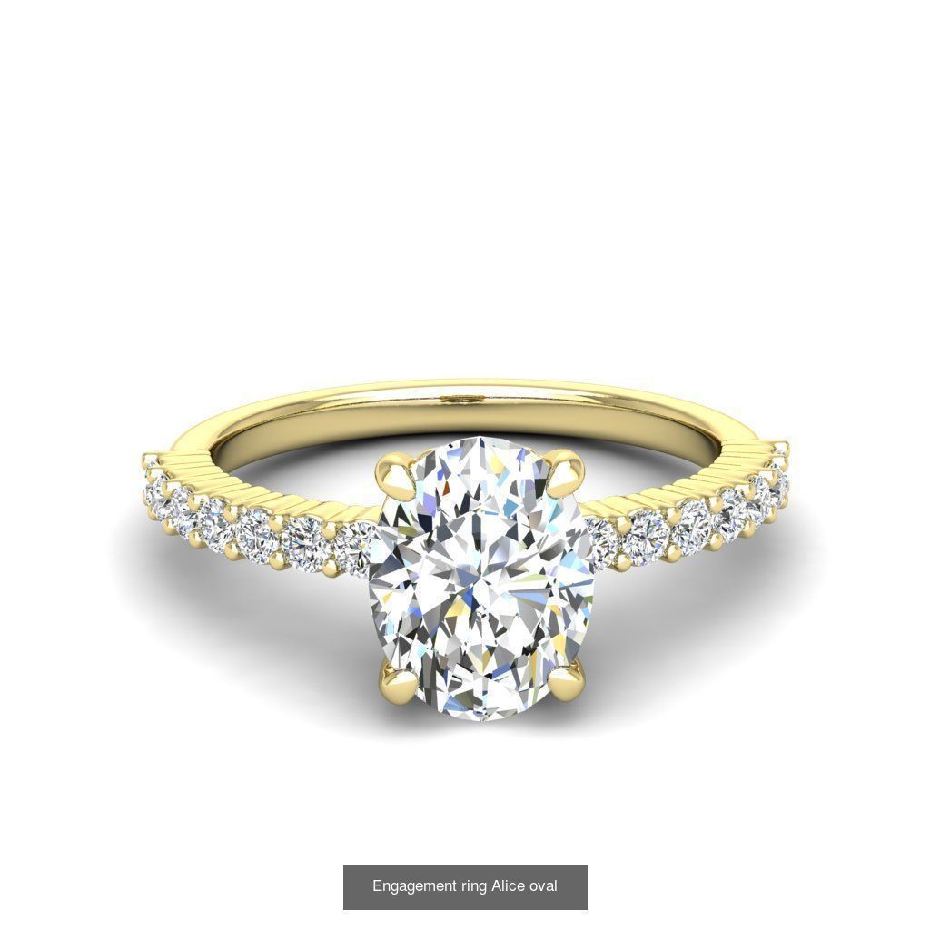 165 ENGAGEMENT RINGS  3D Model Collection_144