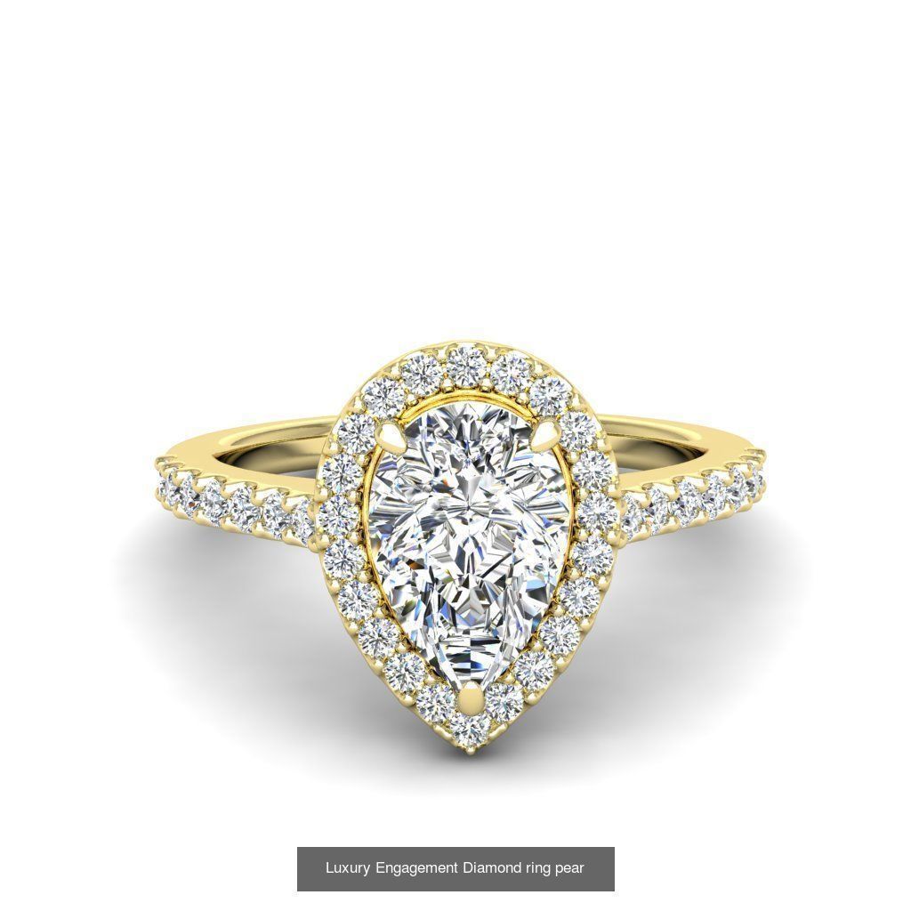 165 ENGAGEMENT RINGS  3D Model Collection_45