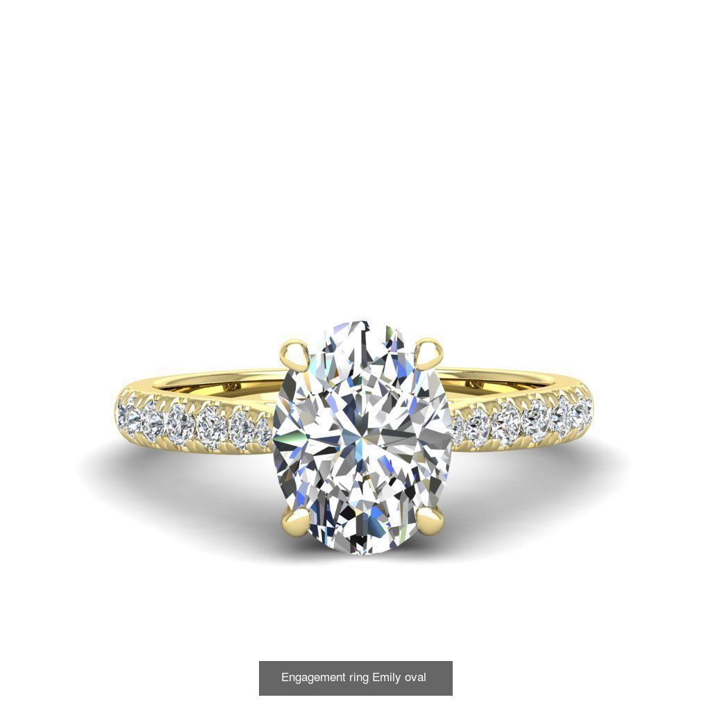 165 ENGAGEMENT RINGS  3D Model Collection_94