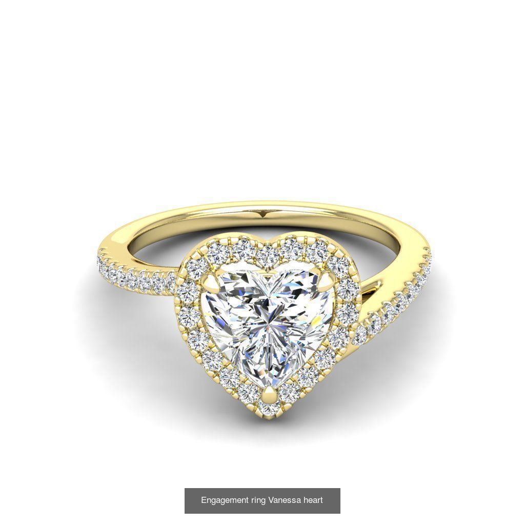 165 ENGAGEMENT RINGS  3D Model Collection_182