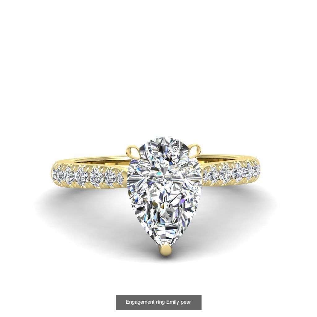 165 ENGAGEMENT RINGS  3D Model Collection_95