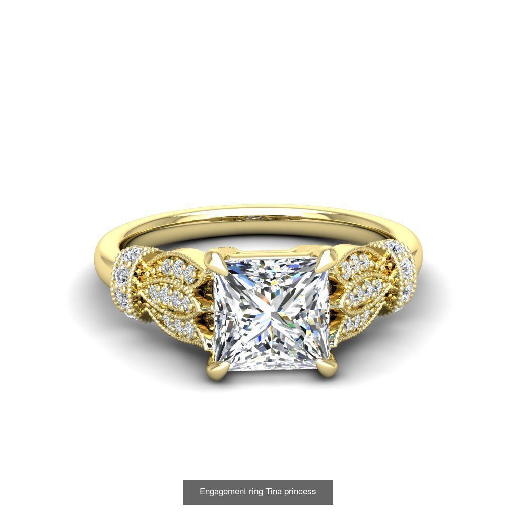 165 ENGAGEMENT RINGS  3D Model Collection_168