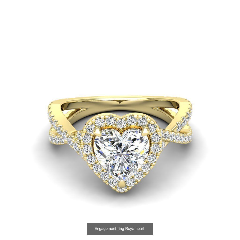 165 ENGAGEMENT RINGS  3D Model Collection_172