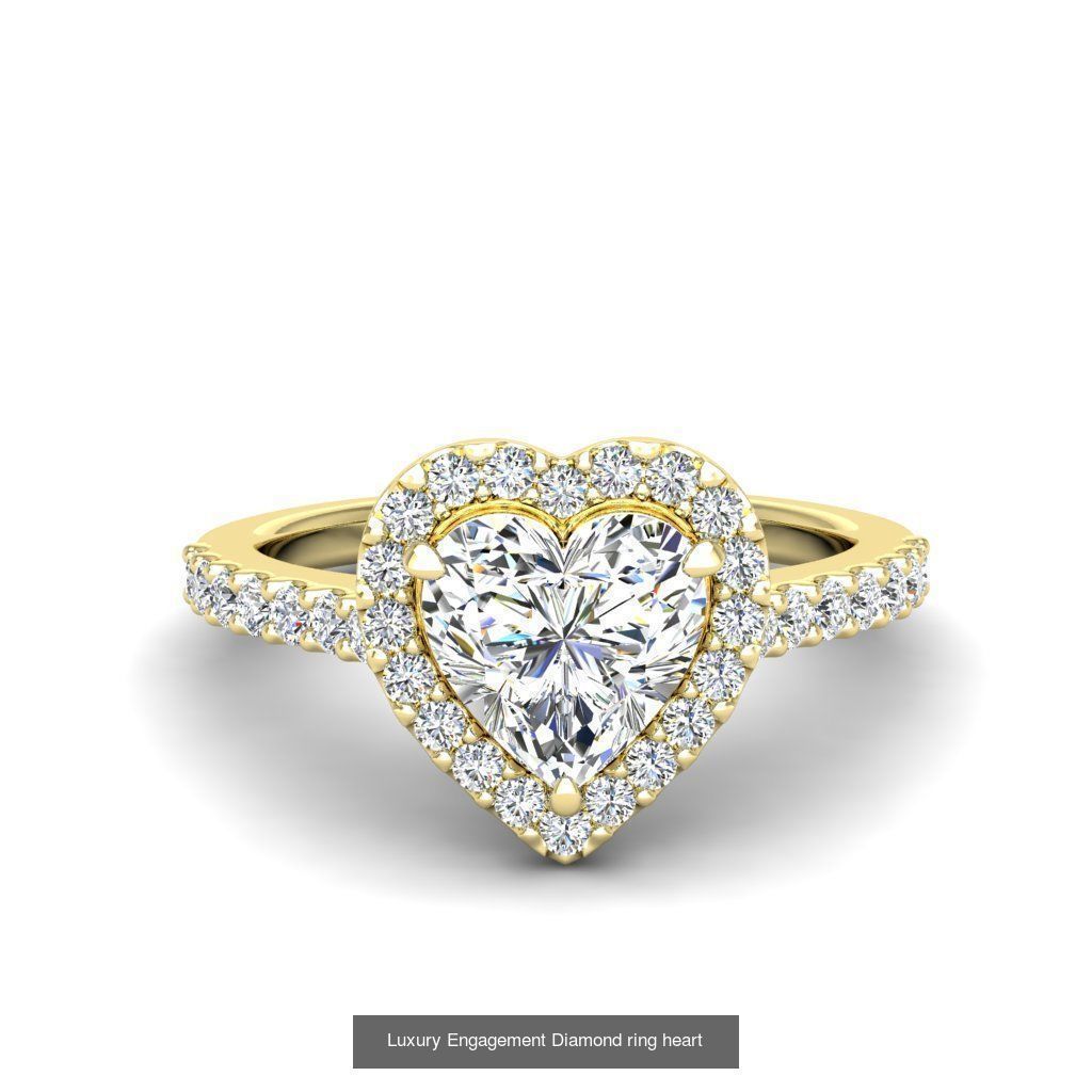 165 ENGAGEMENT RINGS  3D Model Collection_42
