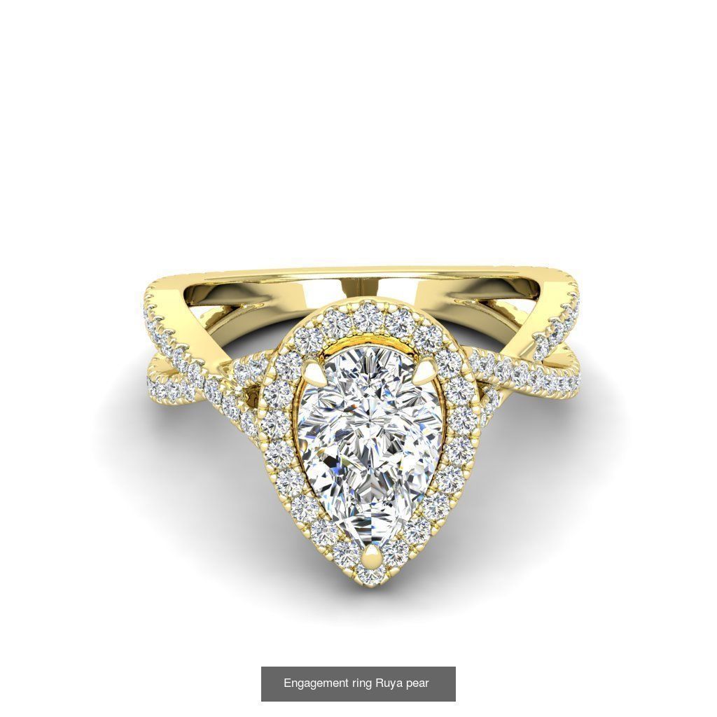 165 ENGAGEMENT RINGS  3D Model Collection_175