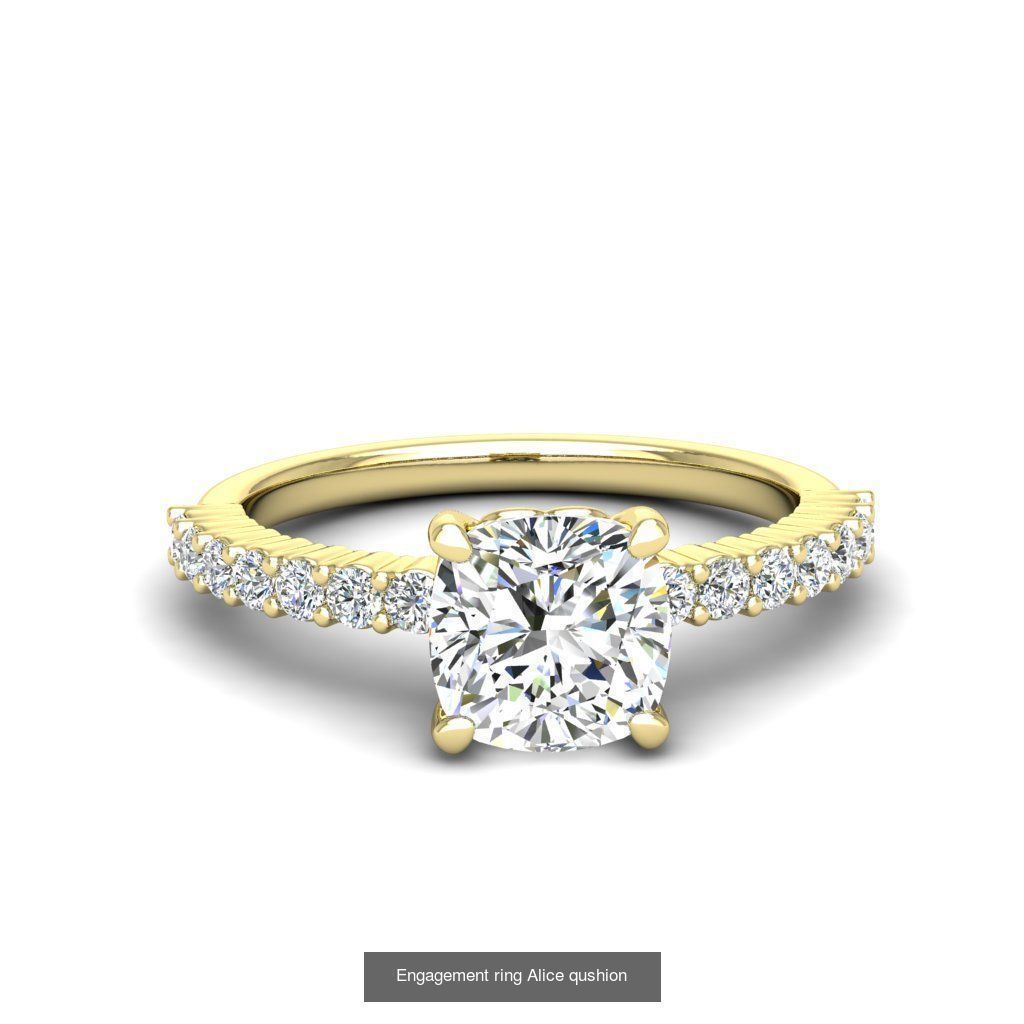 165 ENGAGEMENT RINGS  3D Model Collection_146
