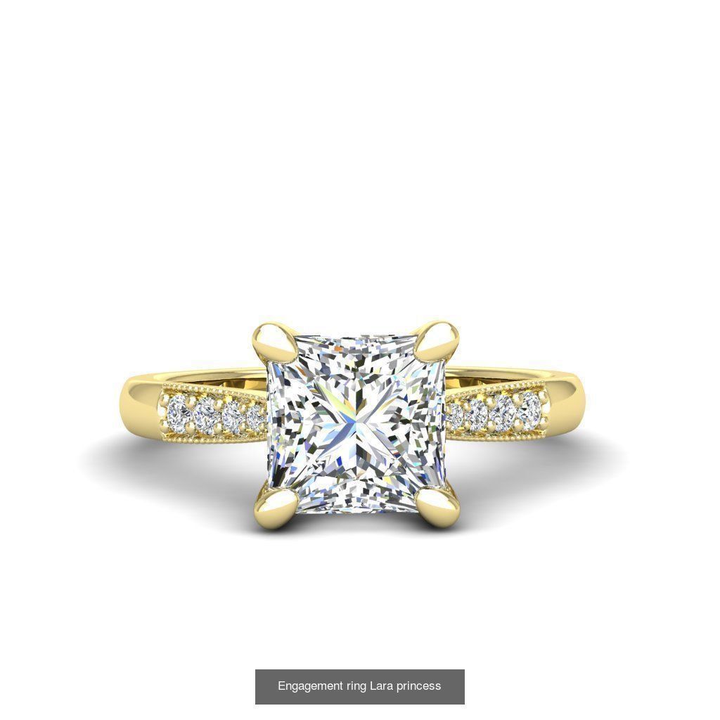 165 ENGAGEMENT RINGS  3D Model Collection_88