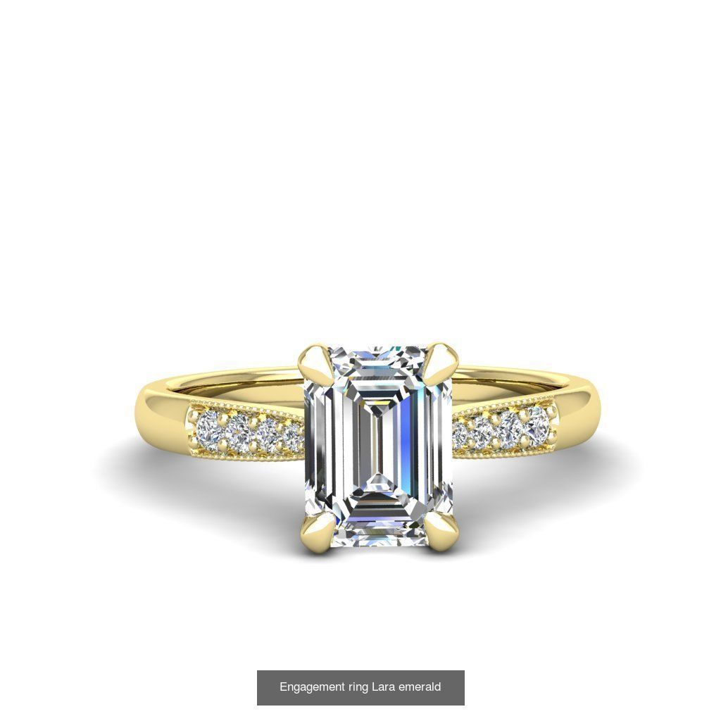 165 ENGAGEMENT RINGS  3D Model Collection_87