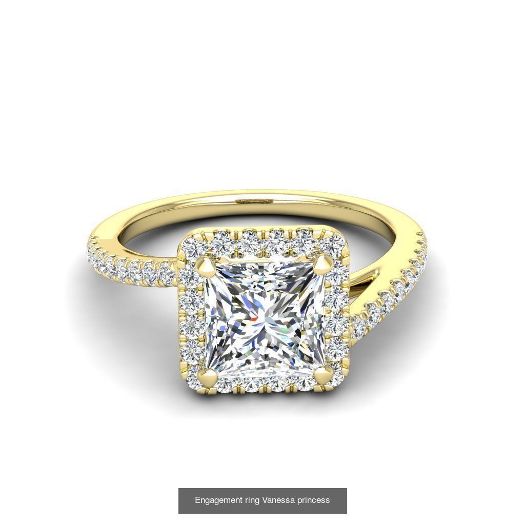 165 ENGAGEMENT RINGS  3D Model Collection_188