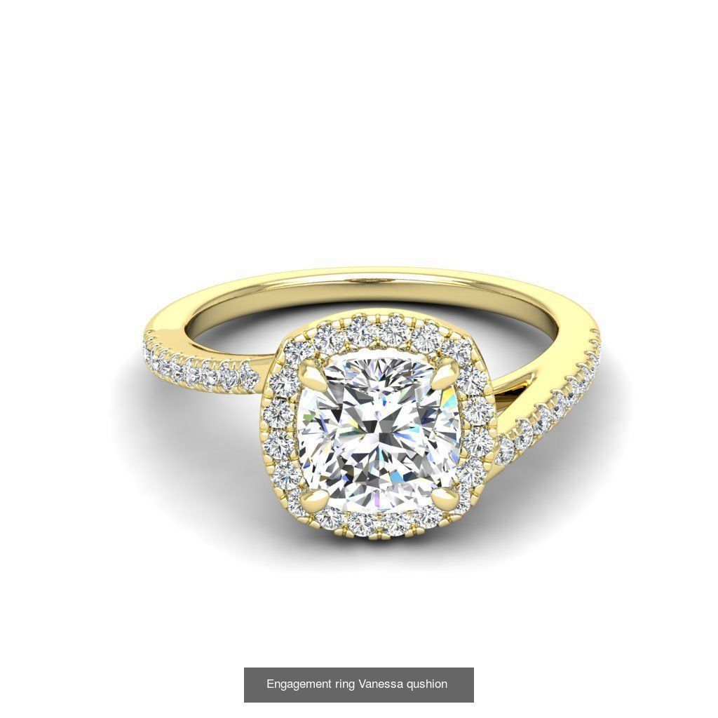 165 ENGAGEMENT RINGS  3D Model Collection_186