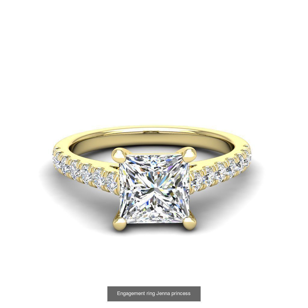 165 ENGAGEMENT RINGS  3D Model Collection_138