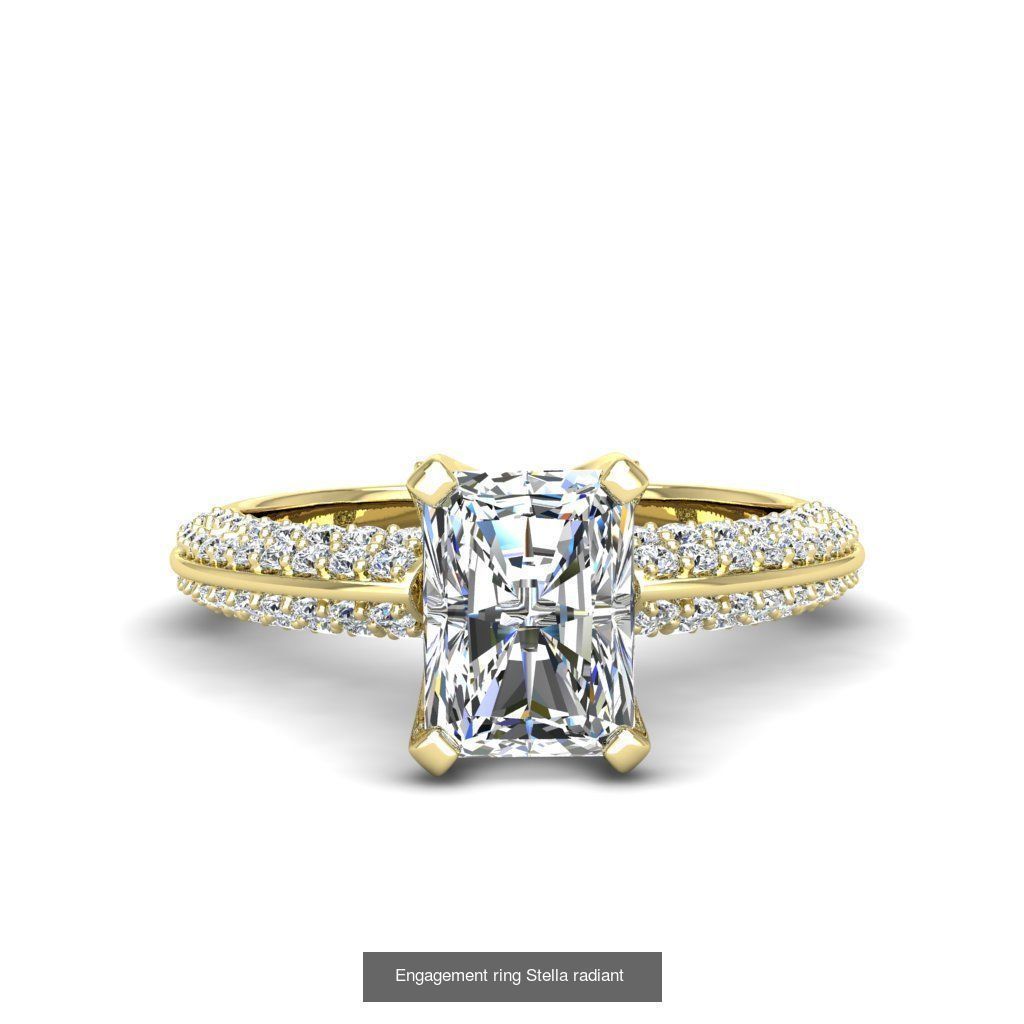 165 ENGAGEMENT RINGS  3D Model Collection_69