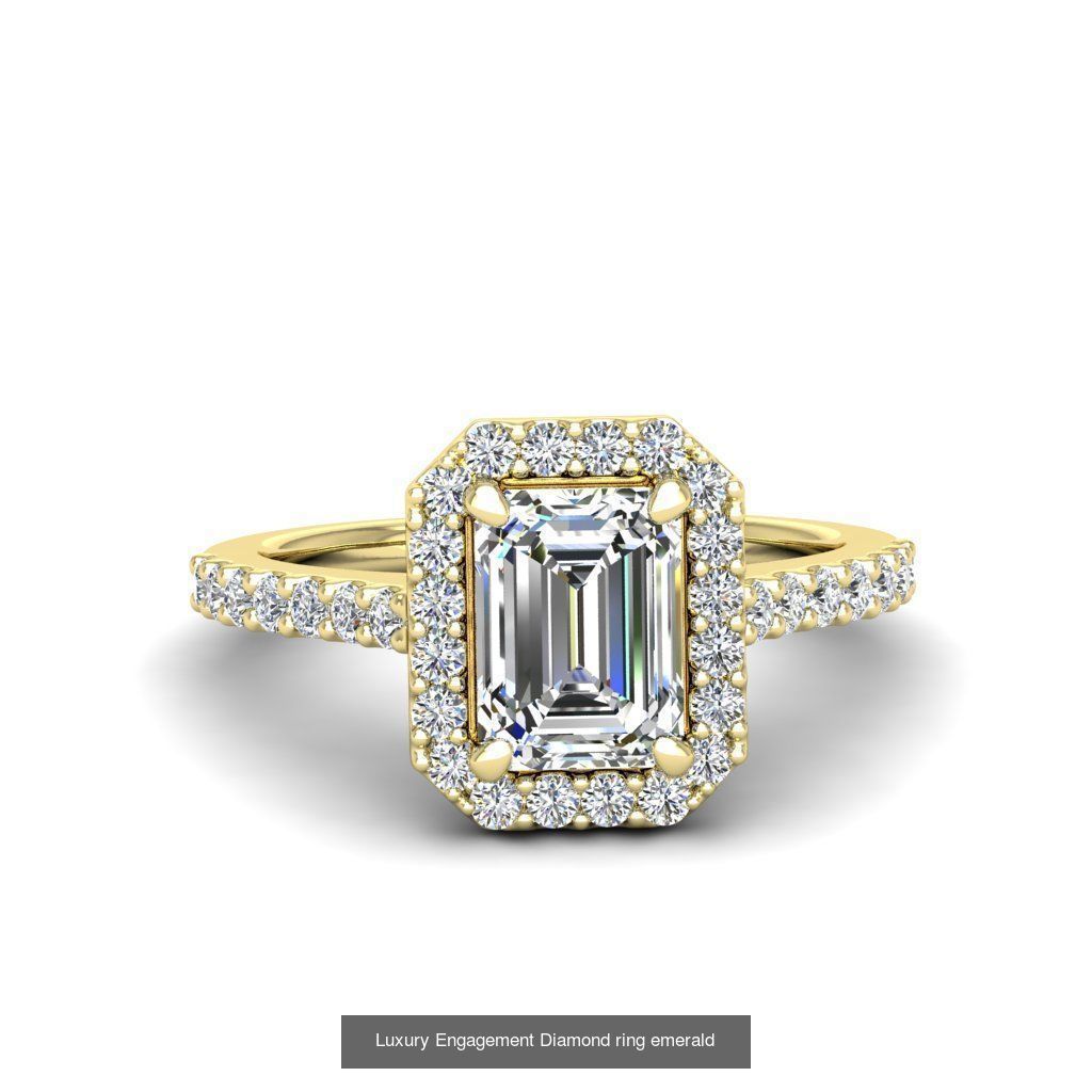 165 ENGAGEMENT RINGS  3D Model Collection_47