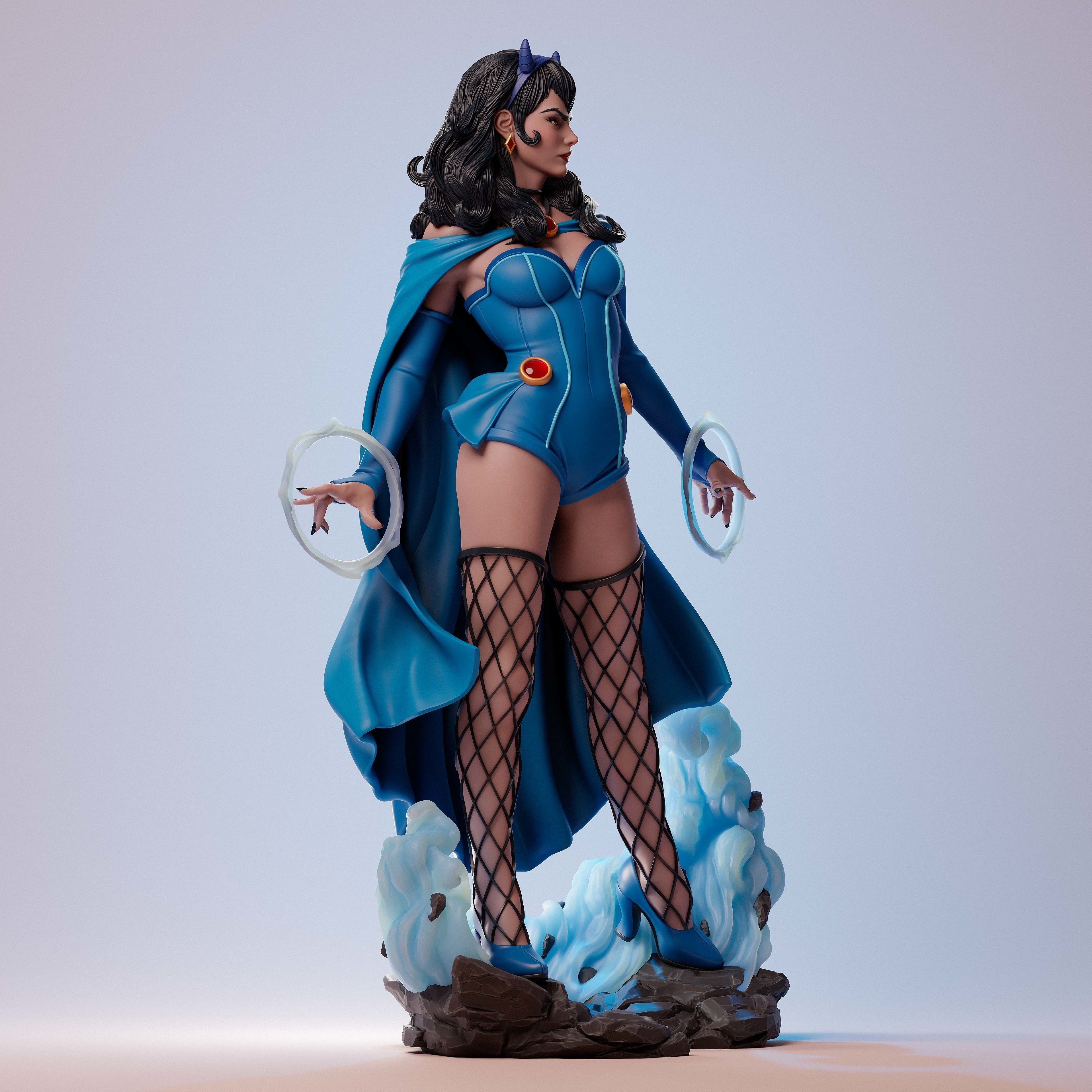Raven DC Bombshell 3D print model_9