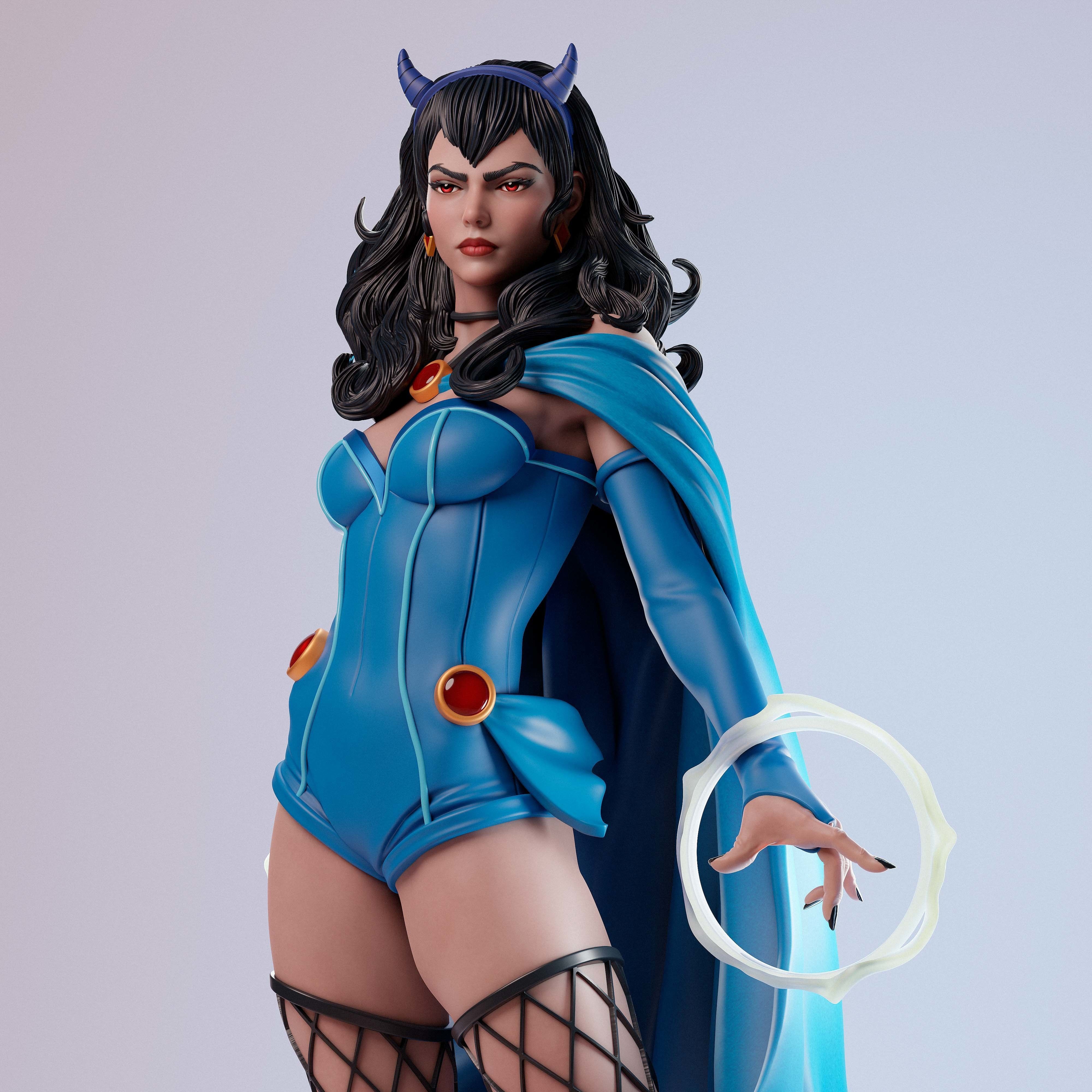 Raven DC Bombshell 3D print model_7