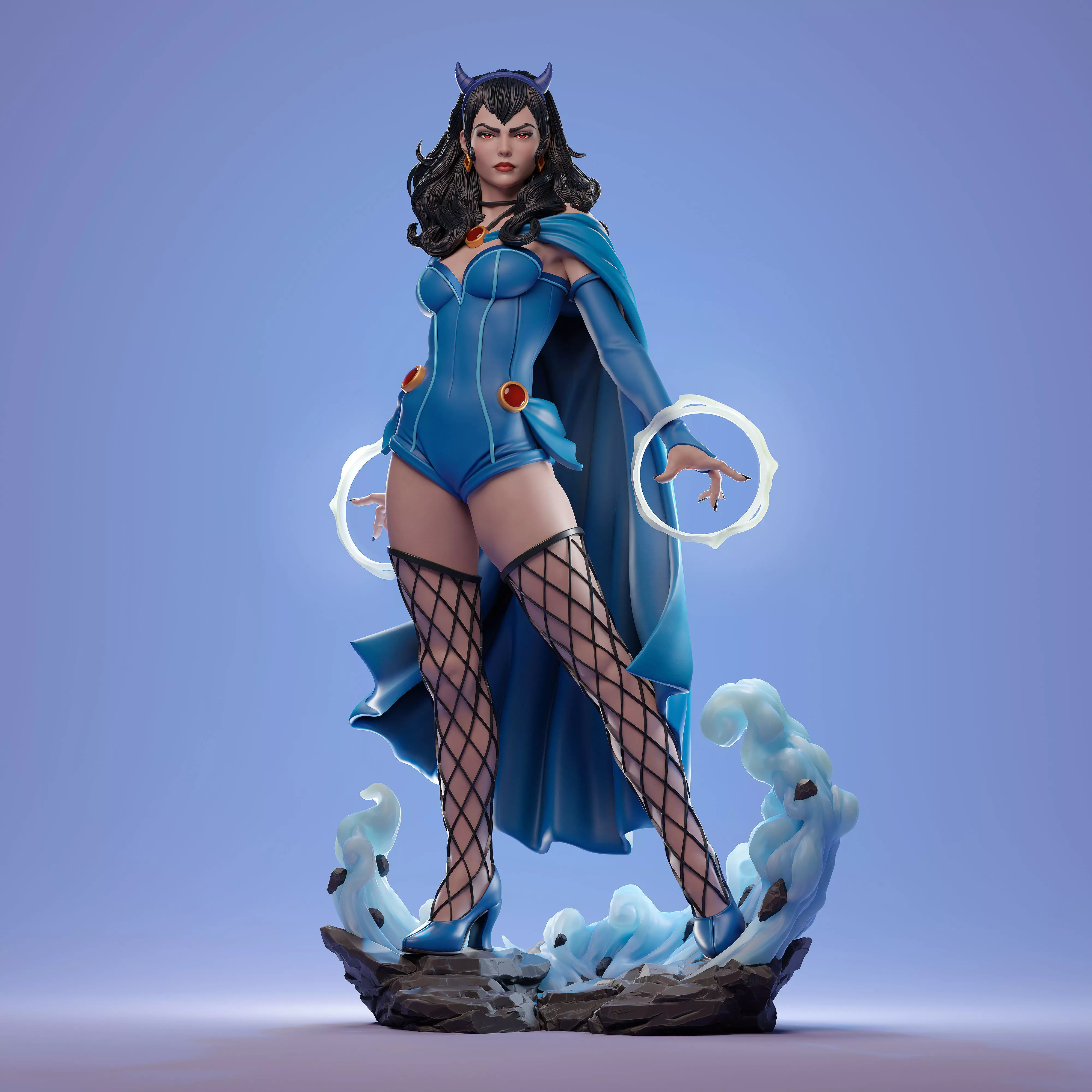 Raven DC Bombshell 3D print model_0