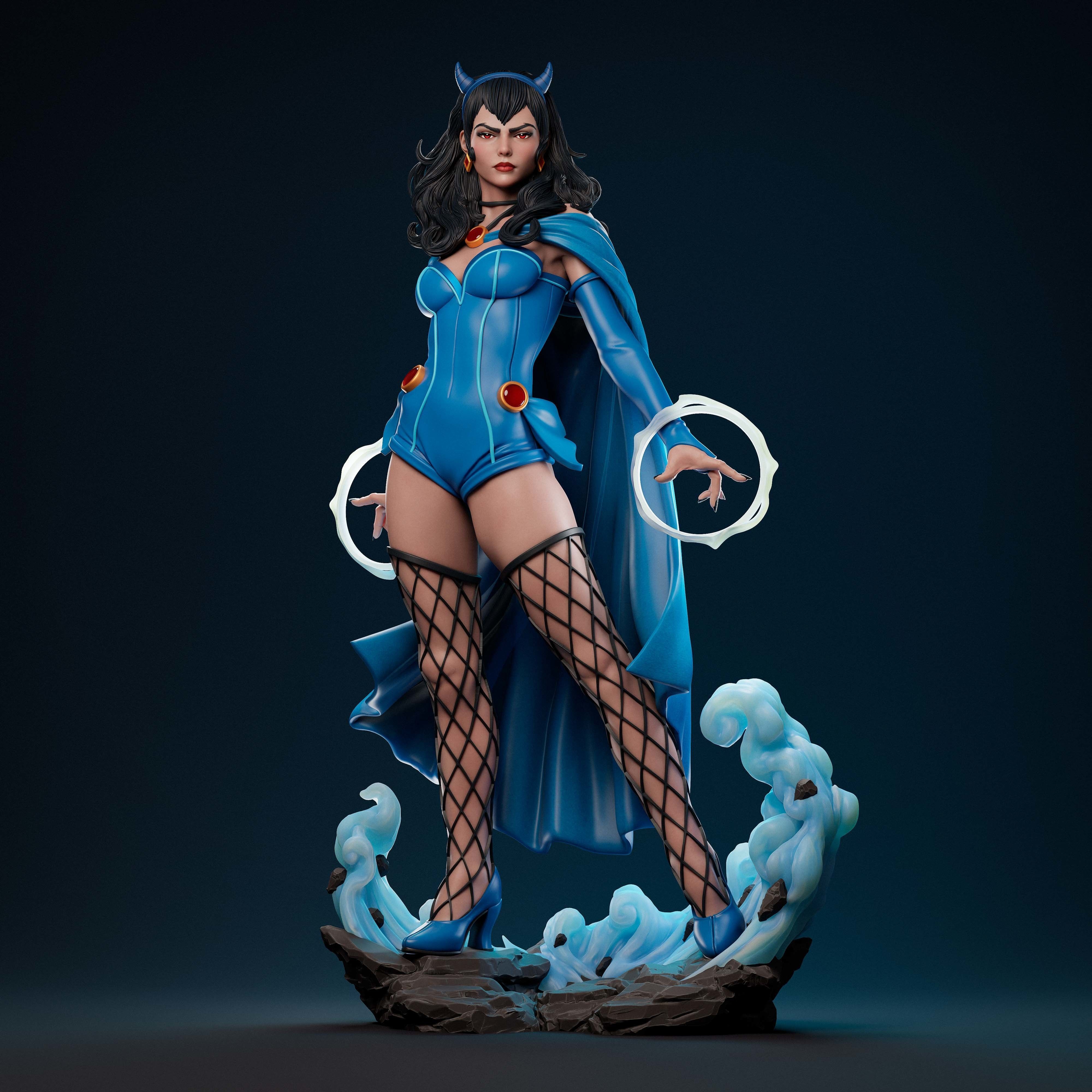 Raven DC Bombshell 3D print model_2