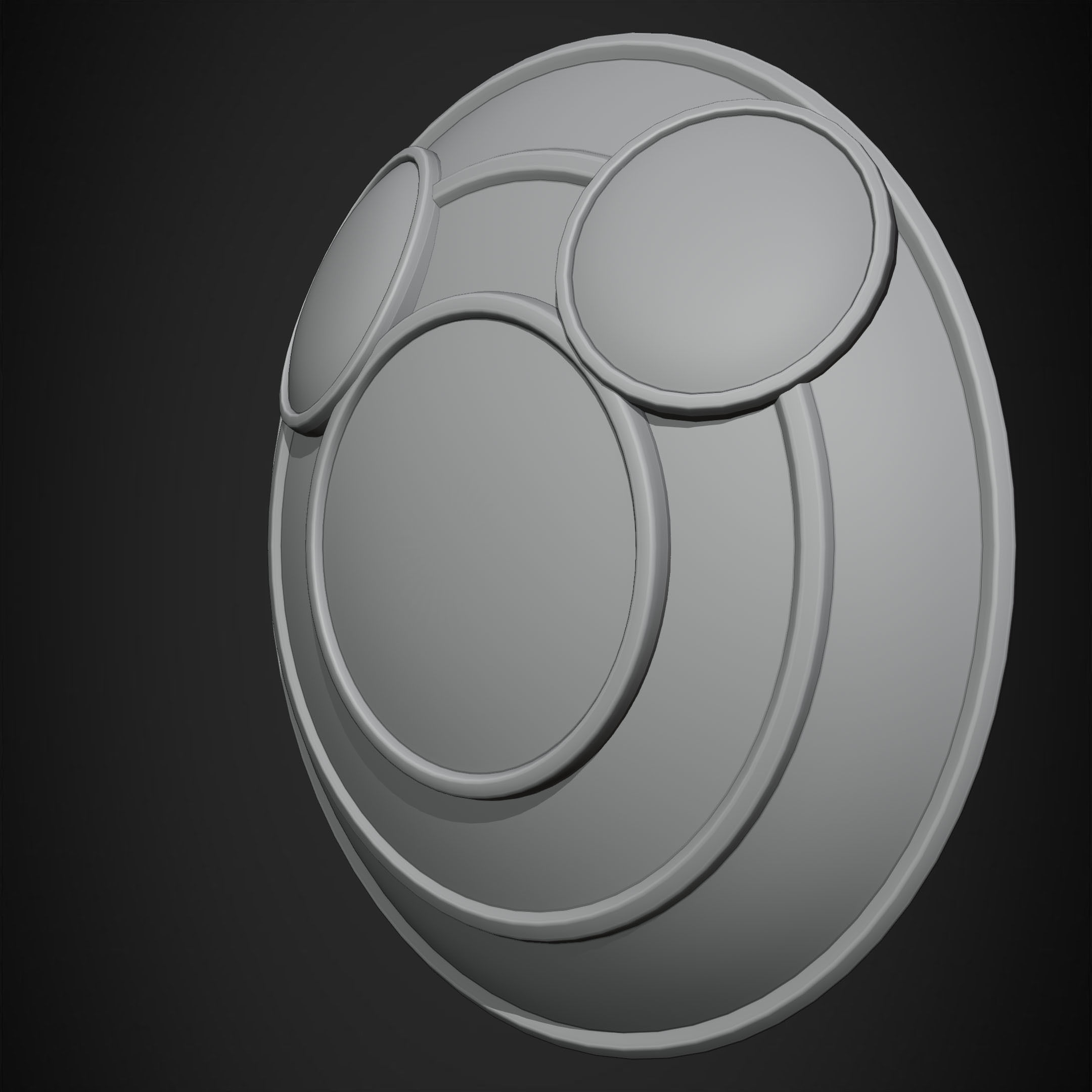 Kingdom Hearts Goofy Shield for Cosplay 3D print model_17