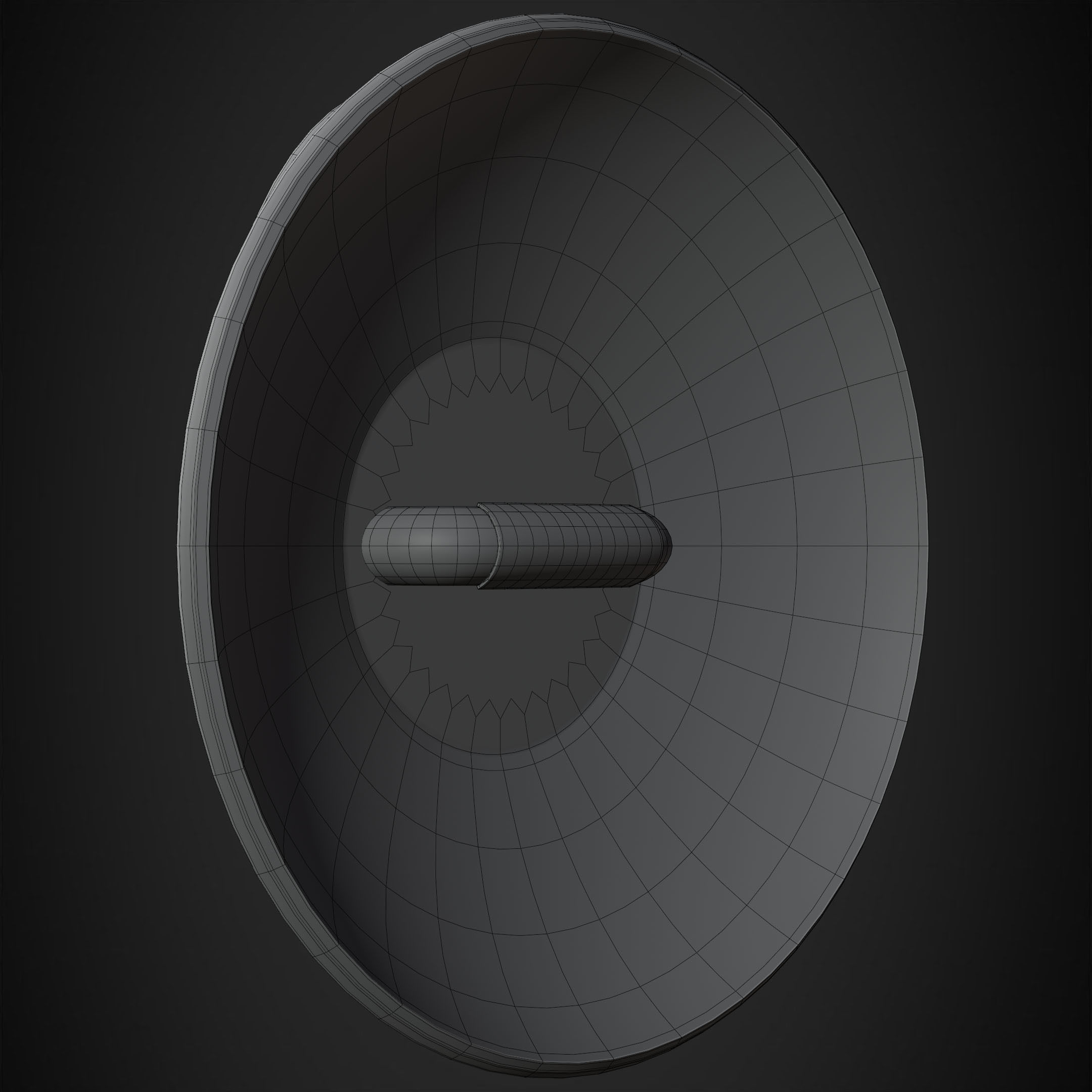 Kingdom Hearts Goofy Shield for Cosplay 3D print model_20