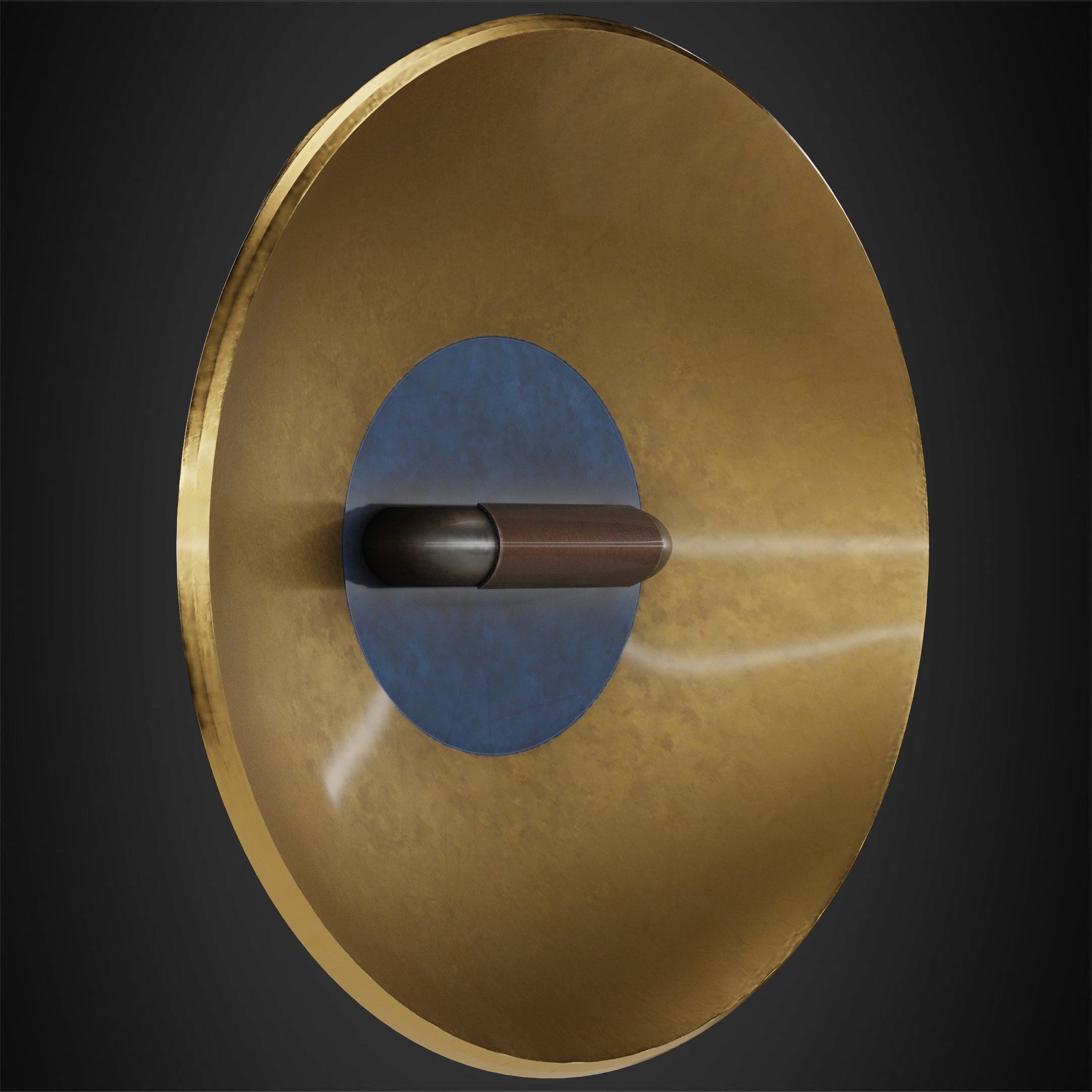 Kingdom Hearts Goofy Shield for Cosplay 3D print model_5