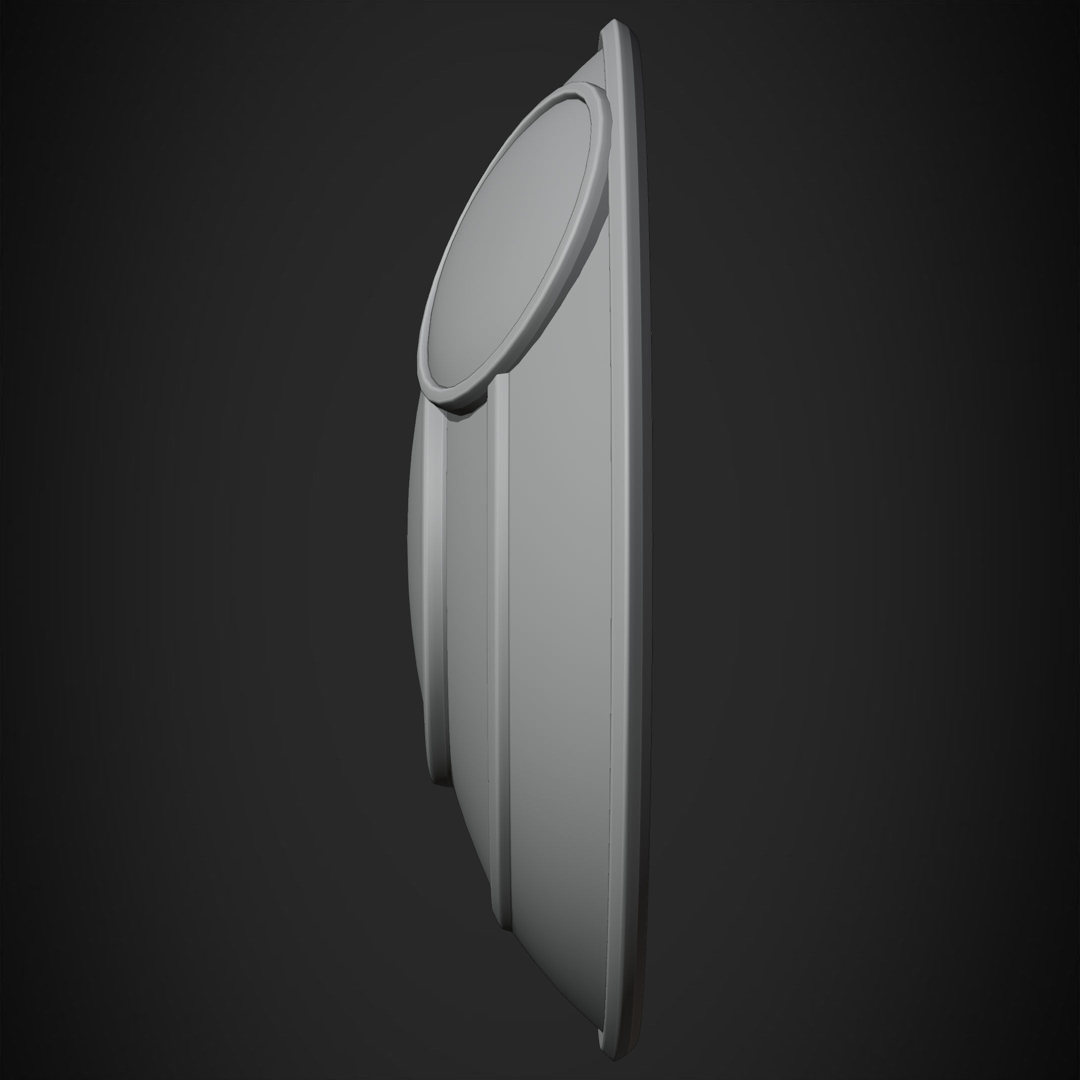 Kingdom Hearts Goofy Shield for Cosplay 3D print model_19
