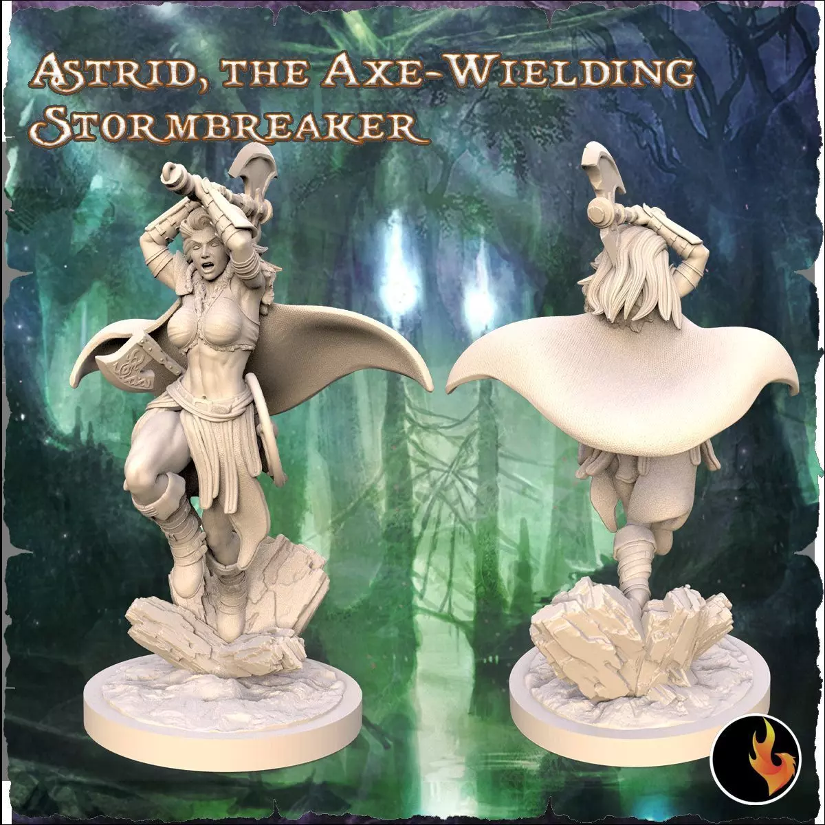 Astrid 3D print model_0