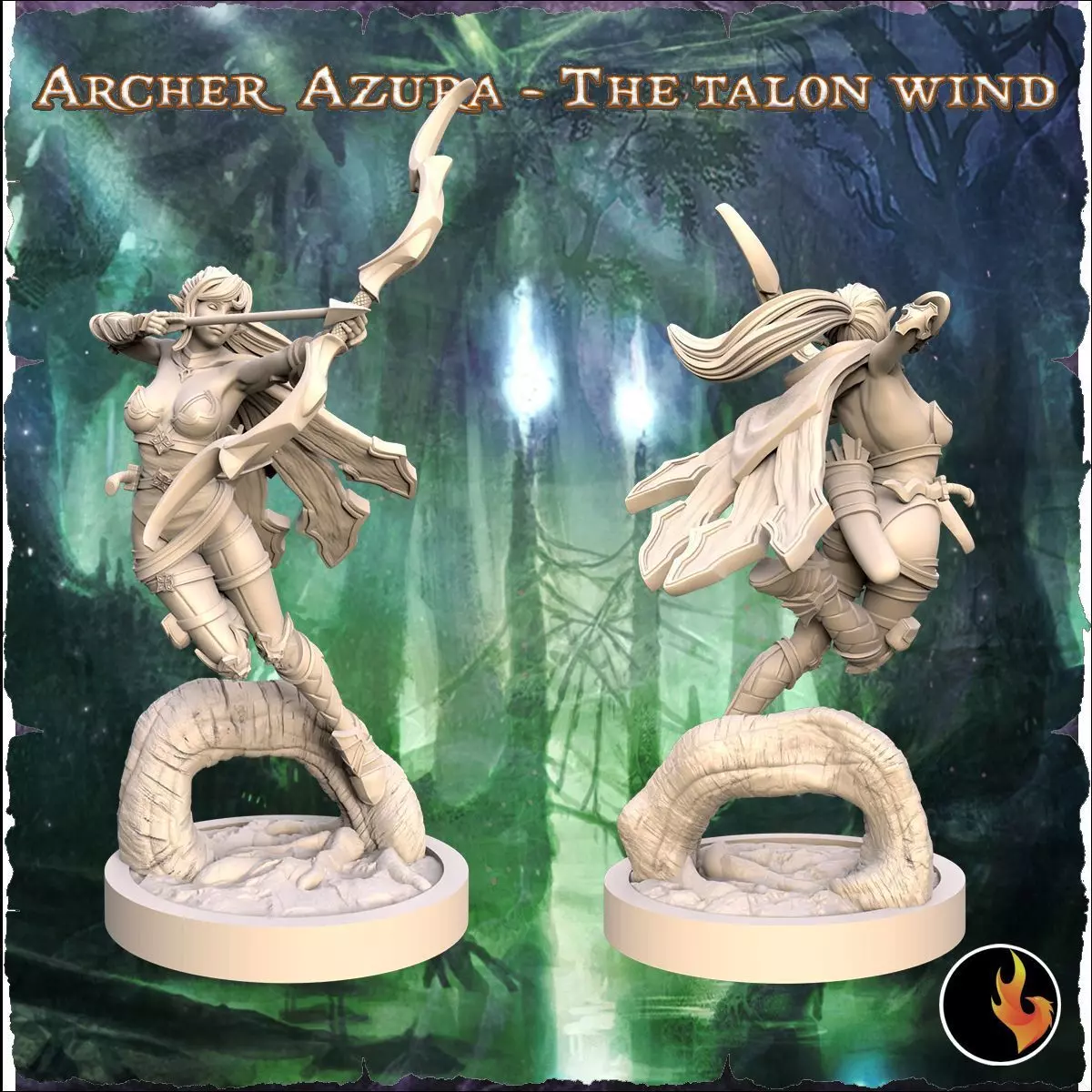 Azura 3D print model_0