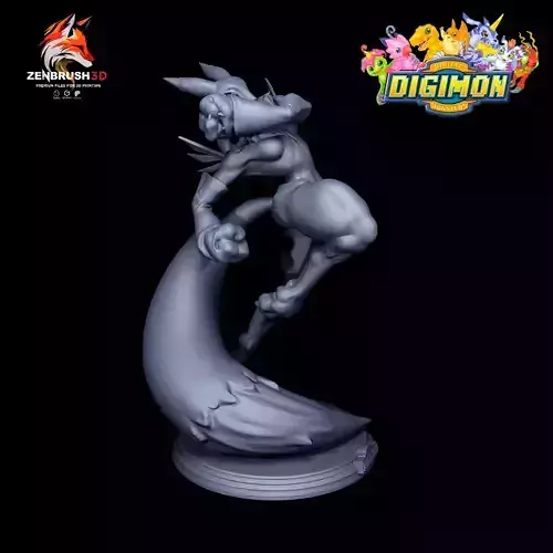DIGIMON - RENAMON 3D PRINTING 3D print model